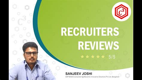 Sanjeev Joshi Sap Basis Consultant Maventic Innovative Solutions