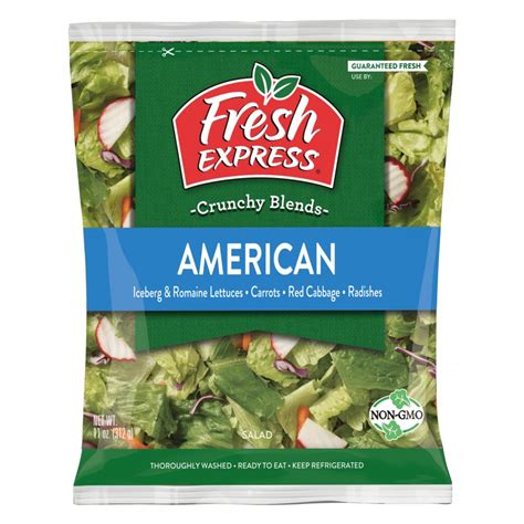 Fresh Express Salad American Blends 11oz Pkg Garden Grocer