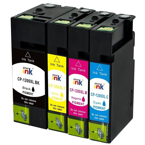 Compatible Inkjet Printer Cartridges 6pc New Color Inkjet Cartridge