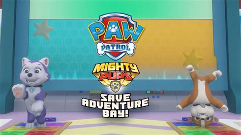 Paw Patrol Mighty Pups Save Adventure Bay Pup Pup Boogie And Mr