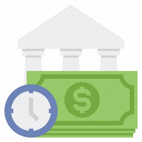 Bank Deposit Money Icon