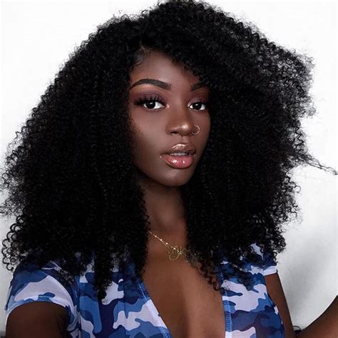 Brazilian 4b 4c Afro Kinky Curly Lace Front Human Hair Wigs Pre Plucked Hairline 130 Density