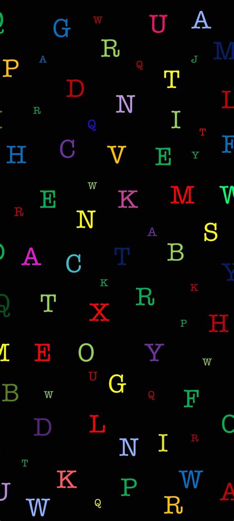 Alphabet Letters Wallpapers Wallpaper Cave