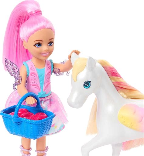 Barbie A Touch Of Magic Chelsea Small Doll And Pegasus Playset