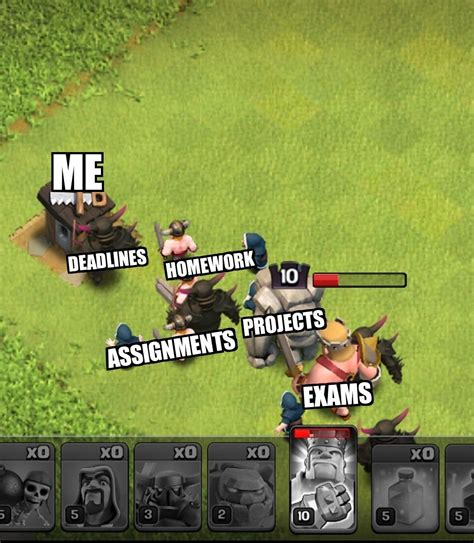 Humor A Clash Of Clans Moment That I Turned Into A Meme Template R