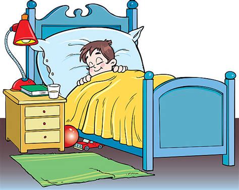 Top 60 Child Sleeping In Bed Clip Art Vector Graphics And