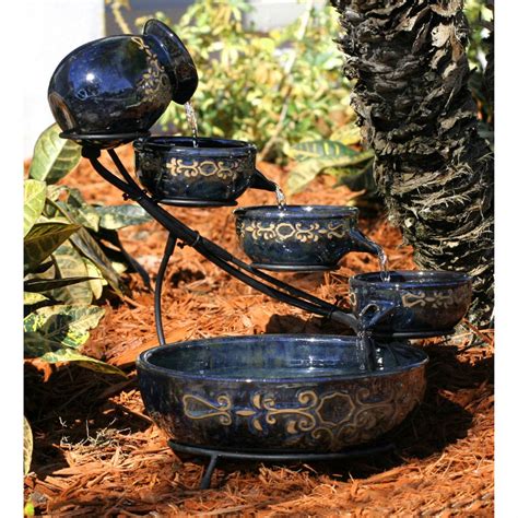 Find the best solar outdoor fountains at the lowest price from top brands like solar, smart solar, pioneer & more. Smart Solar™ Cascade Solar Fountain, Glazed Blue Midnight ...