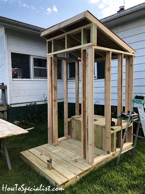 How To Construct An Outhouse Image To U