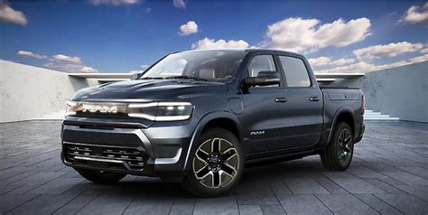 Ram 1500 Rev Electric Pickup Truck Will Feature A 229 Kwh Battery And 500