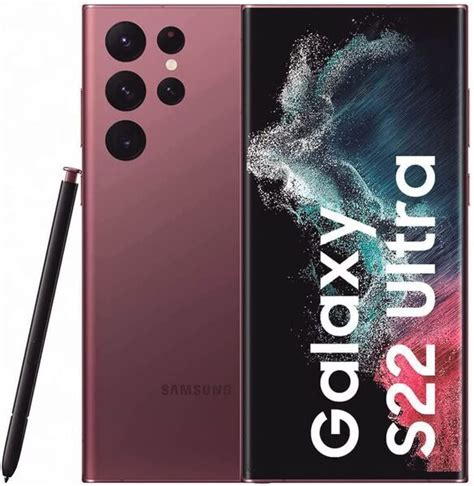 Samsung Galaxy S22 Ultra 5g 8 Gb 128 Gb Dual Sim Burgundy 732 € Jetzt 30 Tage