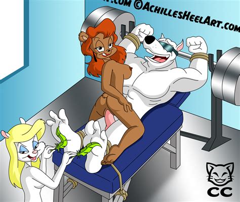 Rule 34 Abs Animaniacs Arnold The Pitbull Bodybuilder Cheshirecaterling Feet Gym Julie Bruin