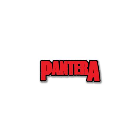 Red Logo Enamel Pin Pantera Official Store