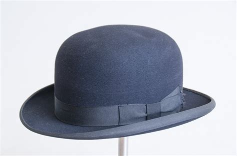 1920s Stetson Derby Hat Black Wool Felt Mens Dress Hat Size 7 Etsy