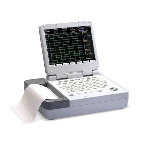 12 Channel Ecgekg And Stress Testing System Georgian Anesthesia
