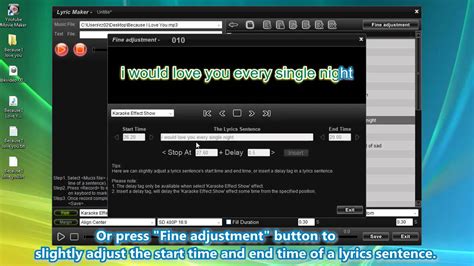 In addition to that, lyric video contains various visual effects making reading the lyrics comfortable and entertaining. Fast make cool lyrics video within few minutes. - YouTube