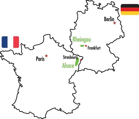 Frankfurt karta tyskland frankfurt karta frankfurt tyskland karta karta över frankfurt am main (hessen i. Alsace vs Rheingau - Vinguiden.com