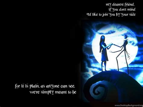 Quotes Love Romantic Jack And Sally Wall Leaflets