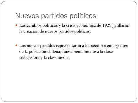 PPT Nuevos partidos políticos y la elecciones de 1938 PowerPoint