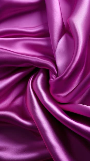 Premium Ai Image A Pink Silk Fabric With A Soft Sheen