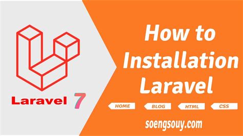 How To Installation Laravel New Version Youtube
