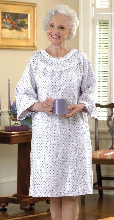 Budget Flannel Open Back Nightgown 2x Only Night Gown Night Dress For Women Nightgown Pattern