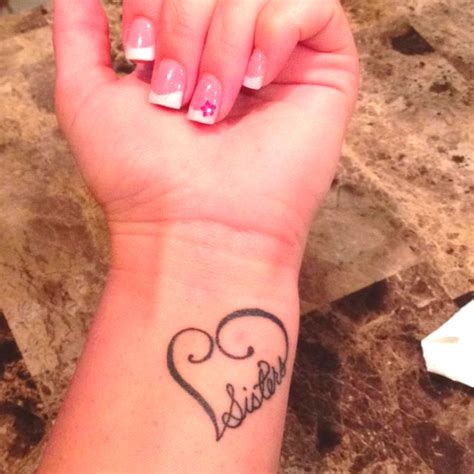 Few types of ink tug at the heart strings quite like father and daughter tattoos. If i ever got a tattoo it would be for my sisters.... Always wanted to get matching ones with ...