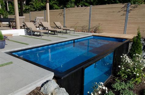 Modular Container Pool Modpool Cargo Container Converted Into Pool