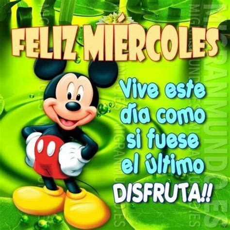 Buenos Días Feliz Miércoles Disney BonitasImagenes net