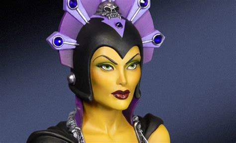 Masters Of The Universe Evil Lyn Collectible Bust By Tweeter Sideshow Collectibles