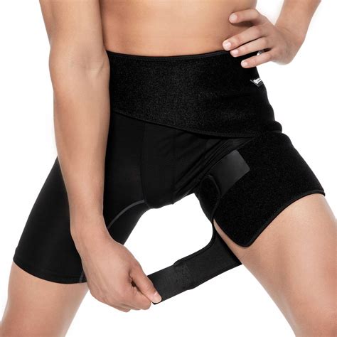 copper infused groin thigh sleeve and hip support wrap unisex and copper compression
