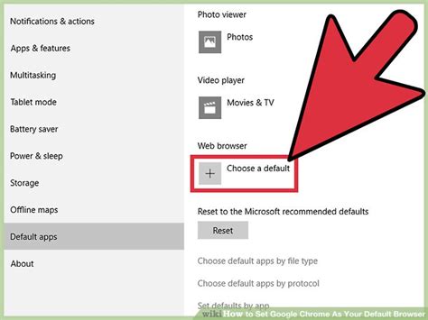 Learn how to make chrome default browser in windows 10 or android. 5 Ways to Set Google Chrome As Your Default Browser - wikiHow
