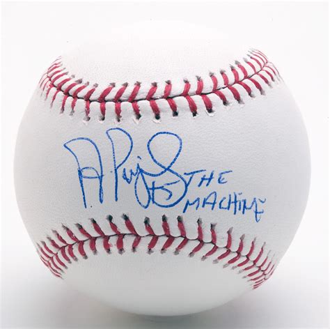 Lot Detail Albert Pujols Signed Onl Baseball With Inscription The