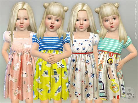 Toddler Dresses Collection P18 By Lillka At Tsr Sims 4 Updates