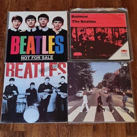 Some Interesting Beatles Bootlegs That My Mom Bought In The 80s Vinyl