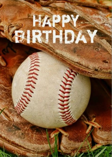 Baseball Birthday Card Printable