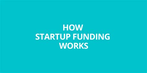 How Startup Funding Works Infographic Justin T Farrell