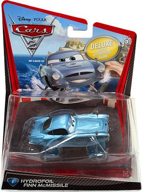 Disney Pixar Cars Cars 2 Deluxe Oversized Hydrofoil Finn Mcmissile 155