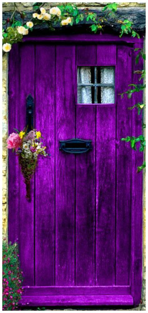 Pin By Willowsong Studio On 1 Secret Purple Front Doors Purple Door