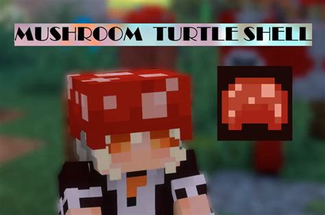 Mushroom Turtle Shell Minecraft Texture Pack