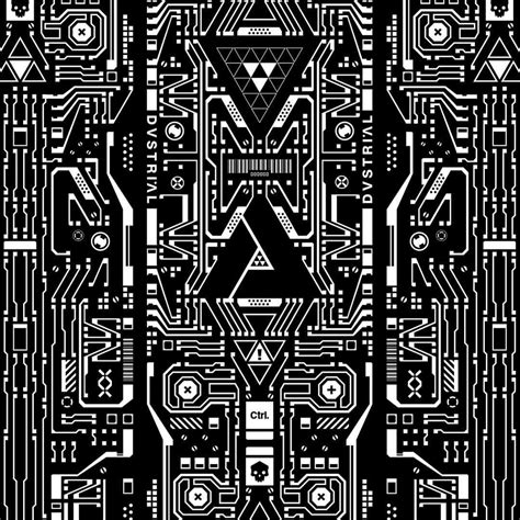 Dustrial Inc Cyberpunk Art Art Design Digital Texture