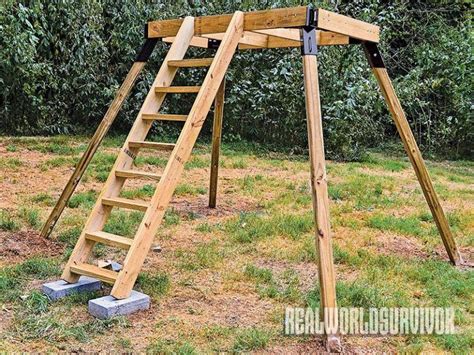Build Your Own Buck Tower And Hunt With A Friend Deer Stand Tower