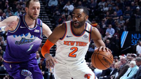 Nba.com is part of turner sports digital, part of the turner sports & entertainment digital network. Highlights: Wayne Ellington (11 Points) | Knicks @ Jazz ...