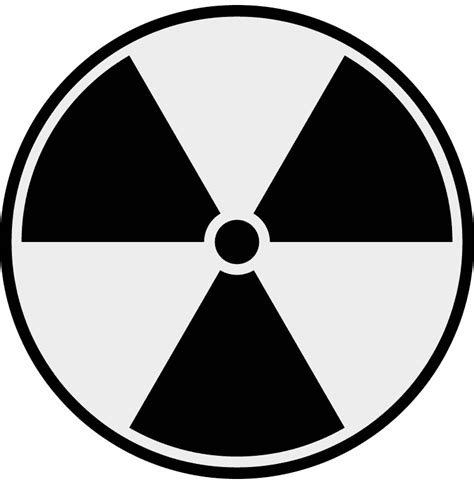 Radioactive Symbol Page Pageframesfullpagesigns