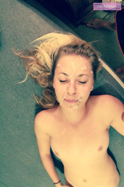 Gesichtsbesamung Sperma Freundin Blond Bukkake Nacktfotos Privat Intime Momente Zu Zweit Und
