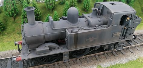 7s 006 021 Dapol O Gauge Class 14xx Steam Locomotive Br Black