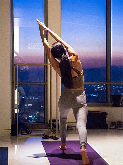 Sunset Yoga In The Sky