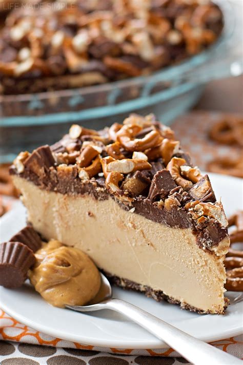 It is made with splenda, or sucralose, but can be made. Frozen Peanut Butter Pretzel Pie - Life Made Simple