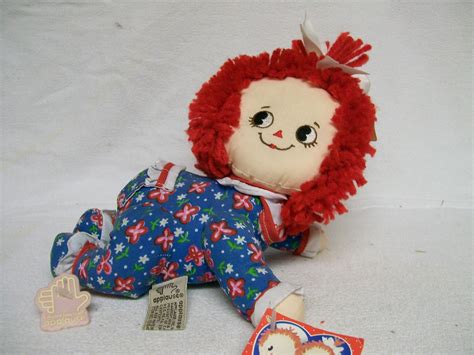 Vintage Baby Raggedy Ann Doll By Applause Baby Raggedy Ann