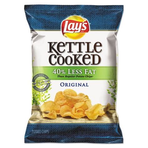 Lays Kettle Cooked Chips Original 1375 Oz