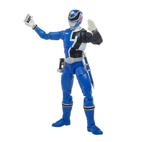 Hasbro Power Rangers Spd B Squad Vs A Squad Blue Ranger Lightning
